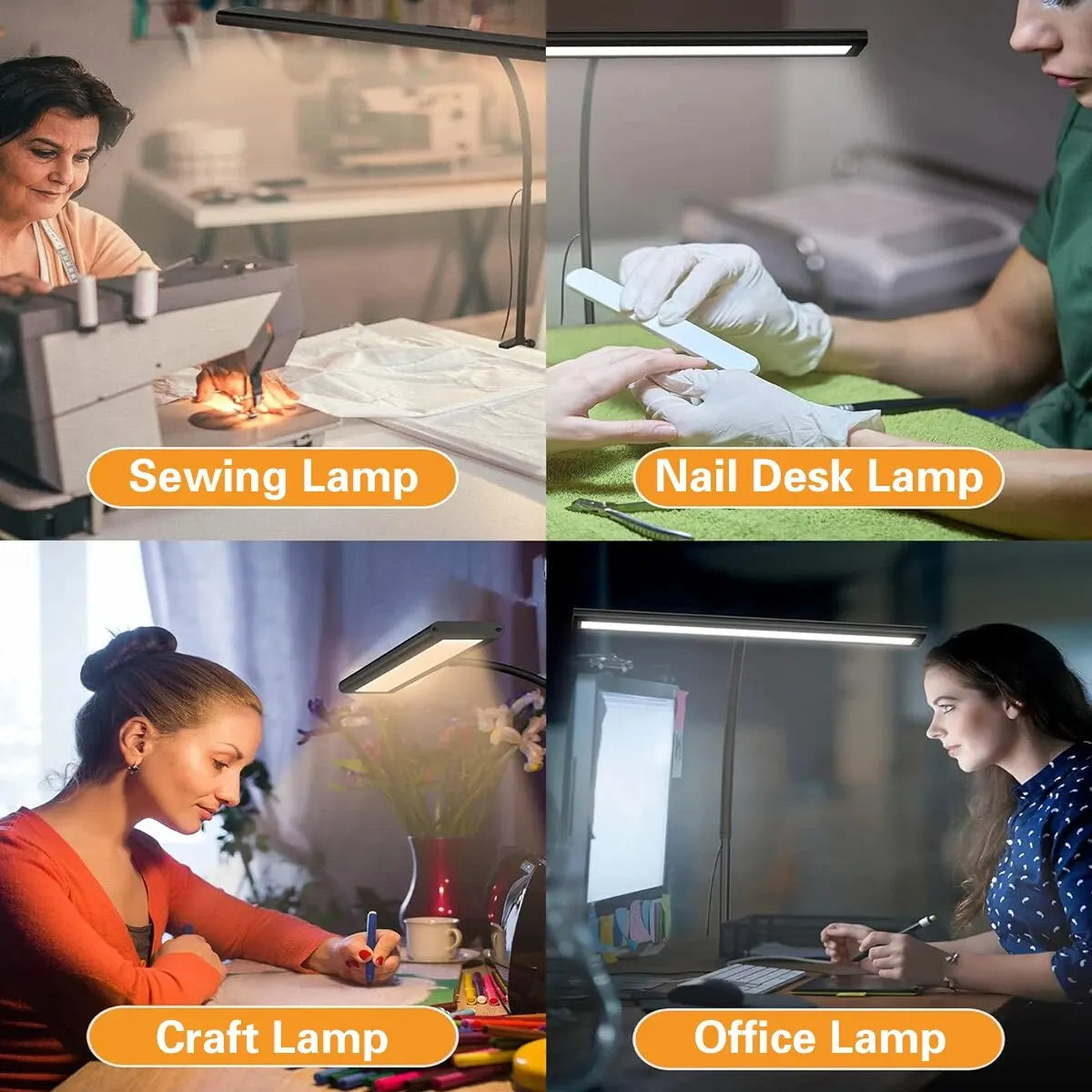 Lampe de bureau LED pour le bureau à la maison - vue 6 sur 7