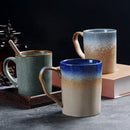 Tasse artisanale céramique style rétro rustique café thé