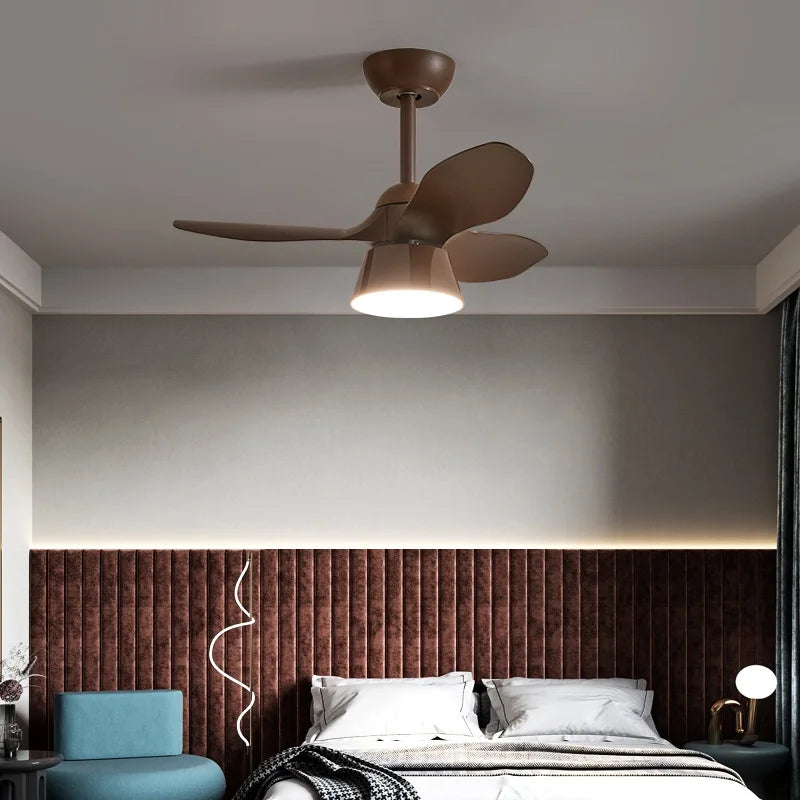 lampe de ventilateur nordique silencieuse et moderne pour restaurant - vue 3 sur 14