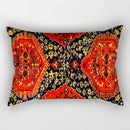 housse de coussin vintage à motif mandala pour canapé ou lit