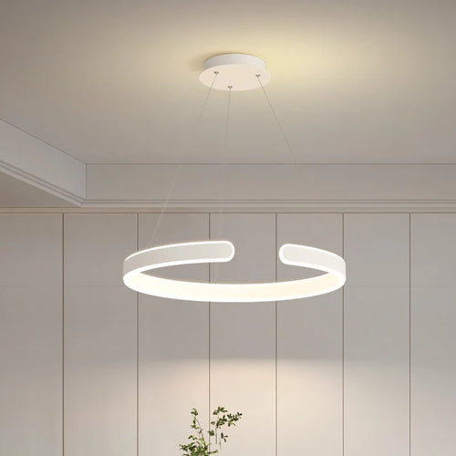 lustre scandinave moderne pour éclairage intérieur élégant - vue 2 sur 6