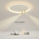 Plafonnier moderne LED avec spots