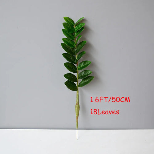 grandes branches artificielles de ficus pour décoration tropicale - vue 9 sur 15