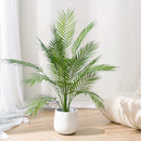 palmier tropical artificiel grandes feuilles pour décoration intérieure et extérieure