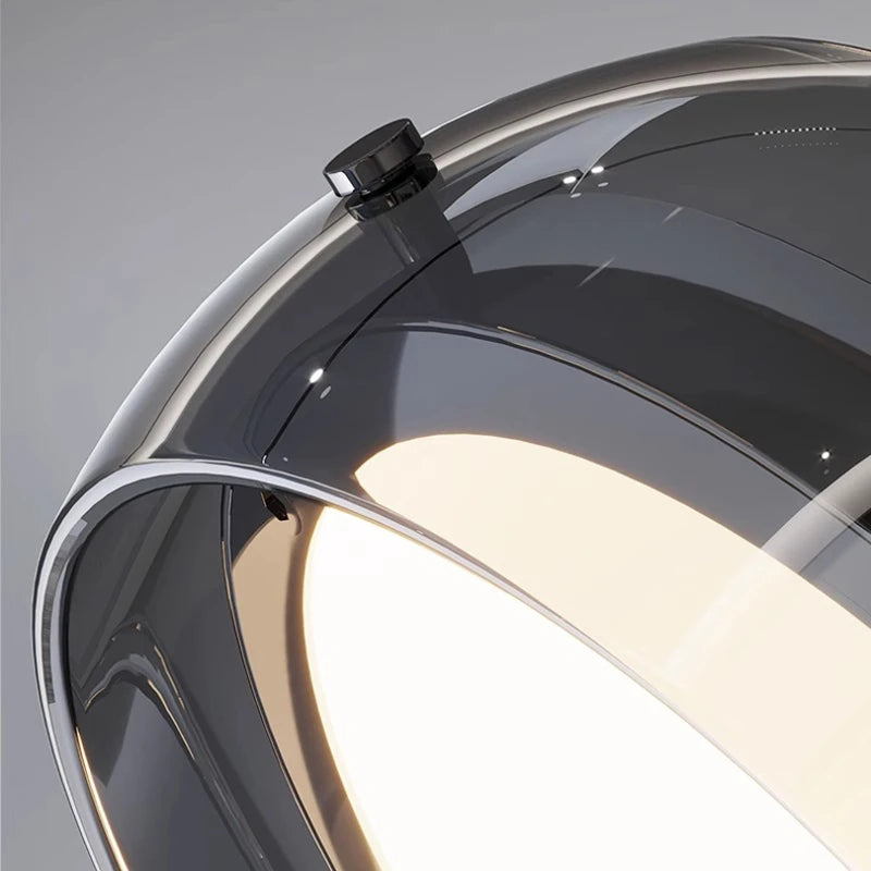 lustre à led pour décoration intérieure moderne et élégante - vue 7 sur 10