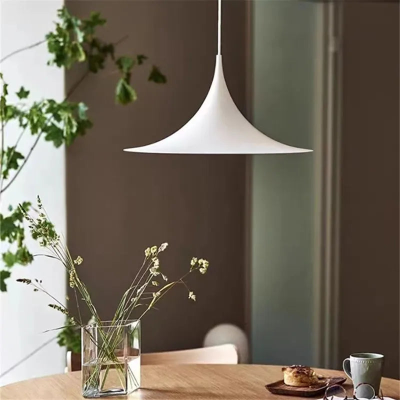 suspension scandi seim lampe danoise minimaliste métal unique - vue 3 sur 11