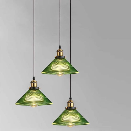 lampe suspendue en verre design nordique luminaire décoratif d'intérieur - vue 3 sur 8