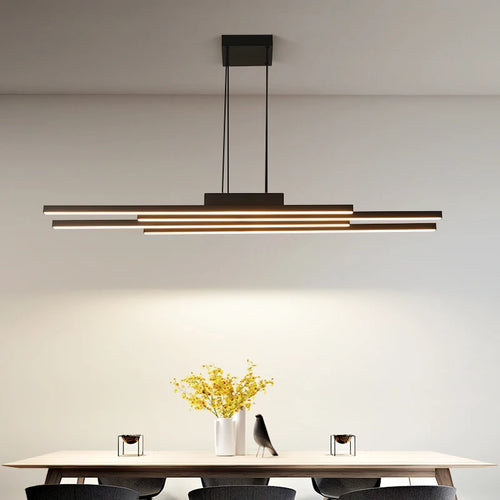 lustre moderne design nordique lumineux pour bar et restaurant - vue 6 sur 9
