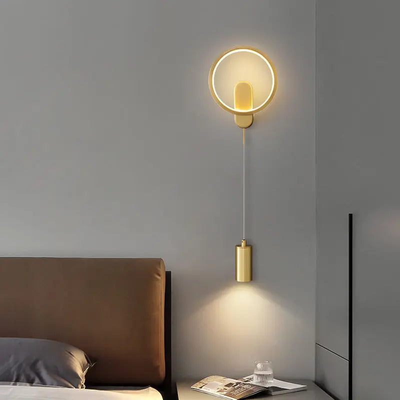 applique murale moderne à led luminaire suspendu décoratif et idéal - vue 3 sur 9