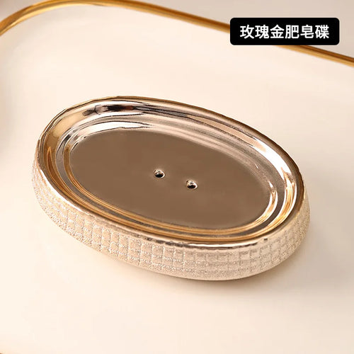 ensemble d'accessoires en céramique pour salle de bain hôtels - vue 11 sur 11