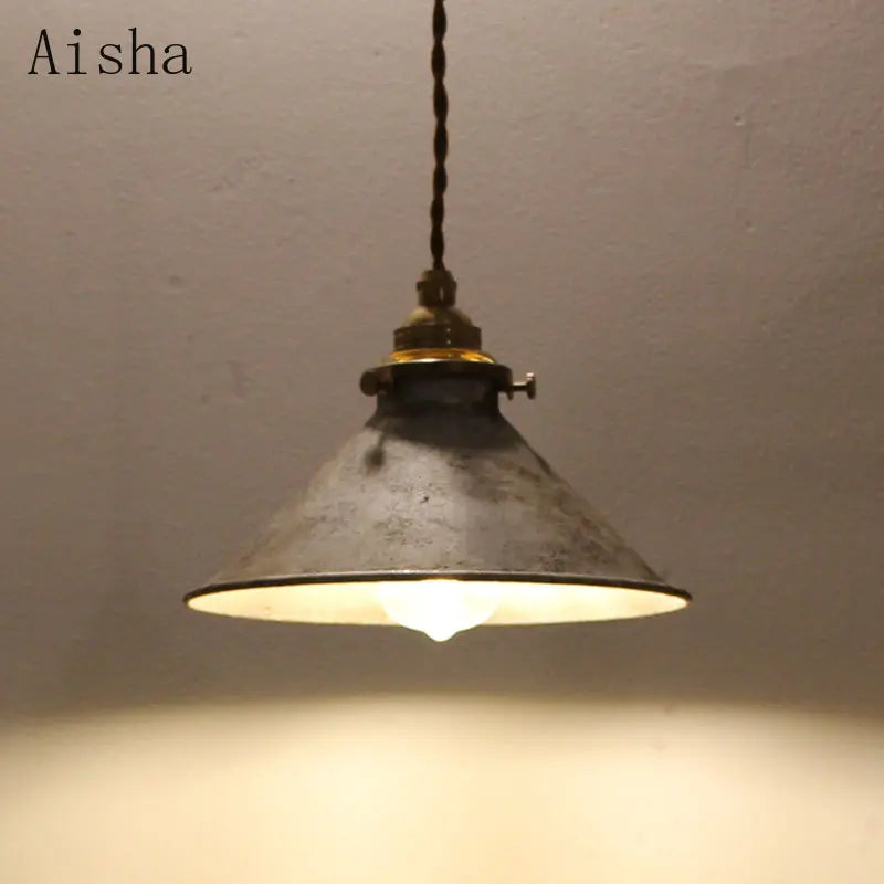 suspension en laiton au style rouille pour intérieur décoratif - vue 4 sur 9