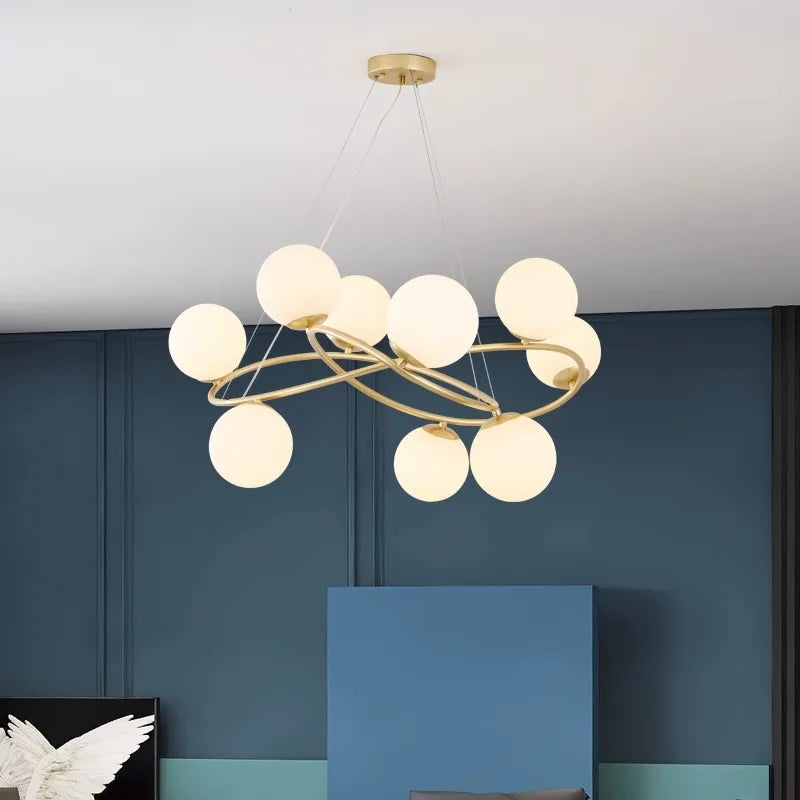 Lampes led suspendues au design moderne