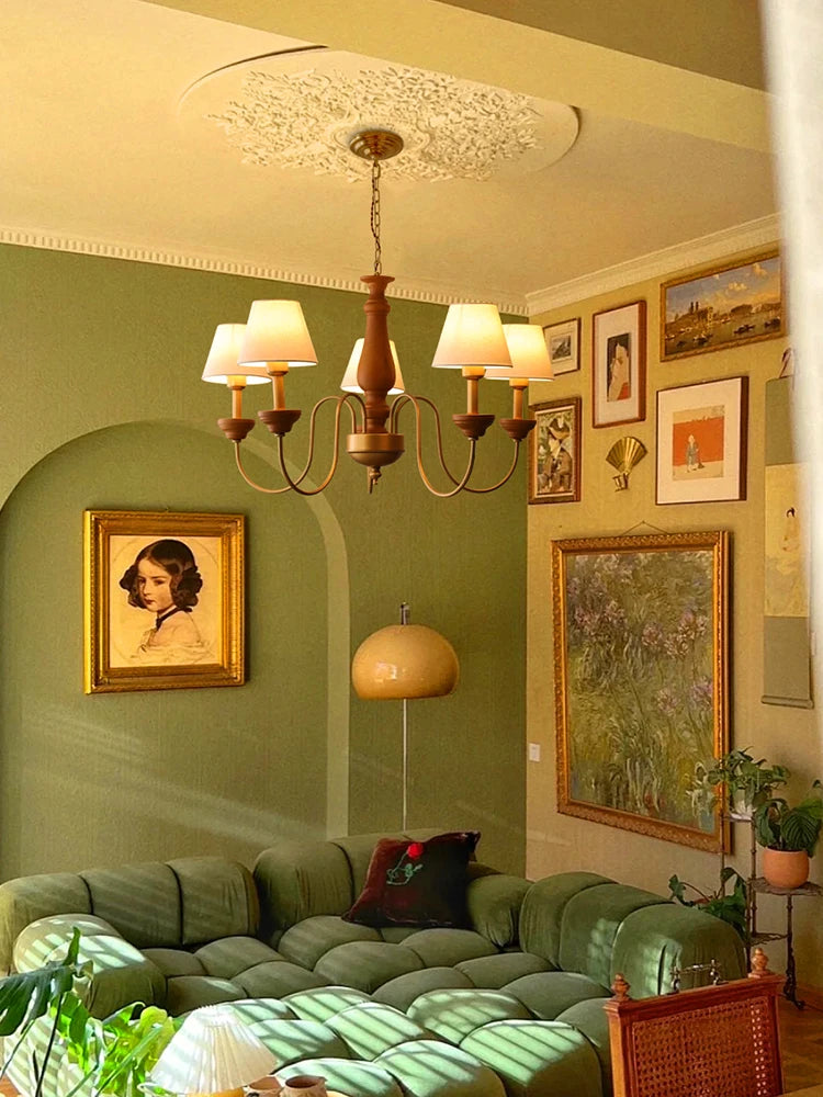 lustre suspendu en fer pour intérieur et extérieur - vue 3 sur 10