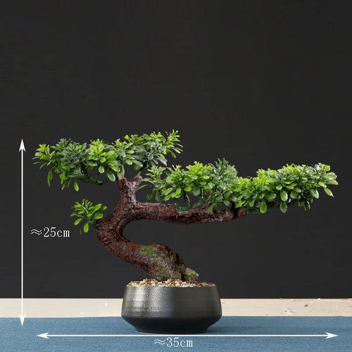 faux arbre bonsaï pour décoration intérieure et aménagement paysager - vue 31 sur 36