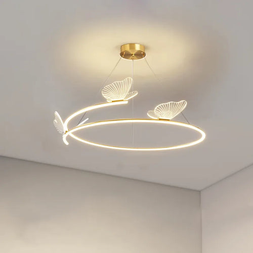 Lustre papillon LED mode créativité maison