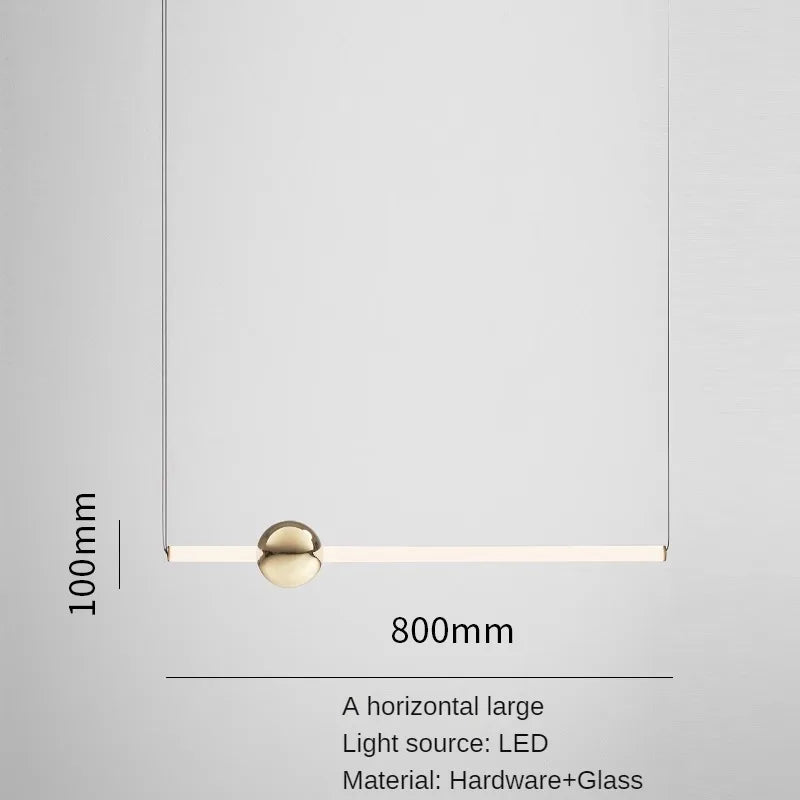 suspension led design pour décoration intérieure moderne - vue 9 sur 14