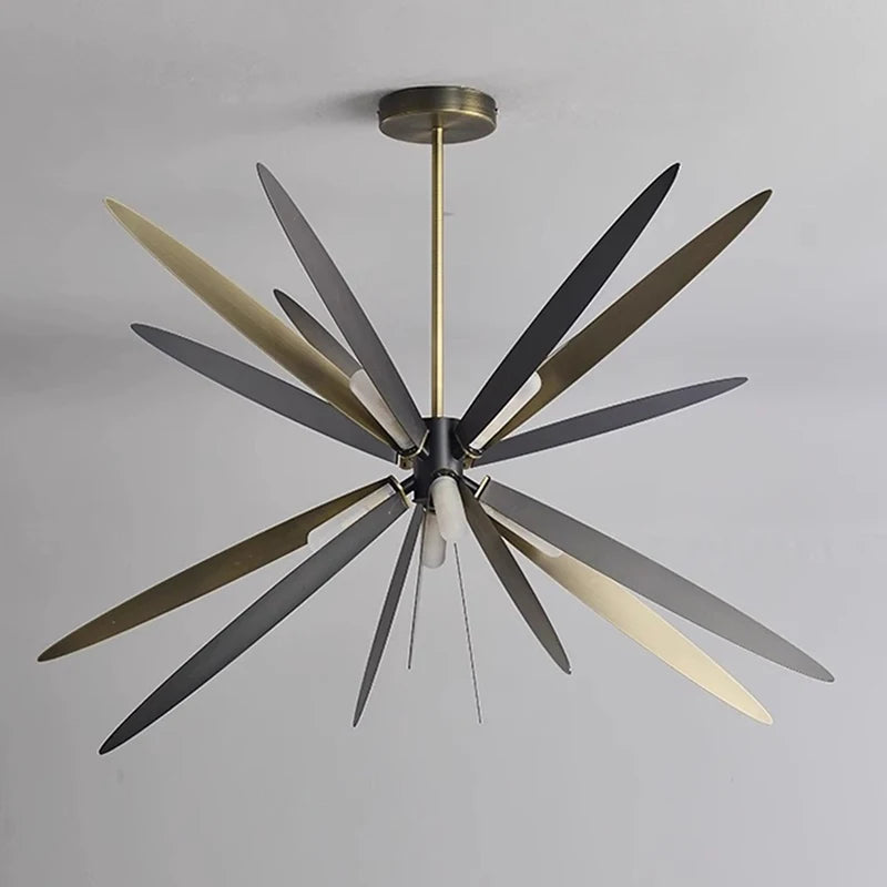 lustre led suspendu décoratif pour éclairage intérieur moderne - vue 6 sur 7