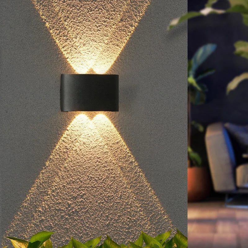 applique murale extérieure led étanche pour éclairage moderne - vue 2 sur 7