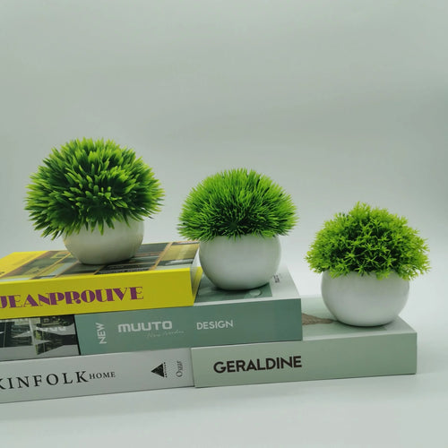 plantes artificielles bonsaï décoratives pour bureaux et tables - vue 4 sur 12