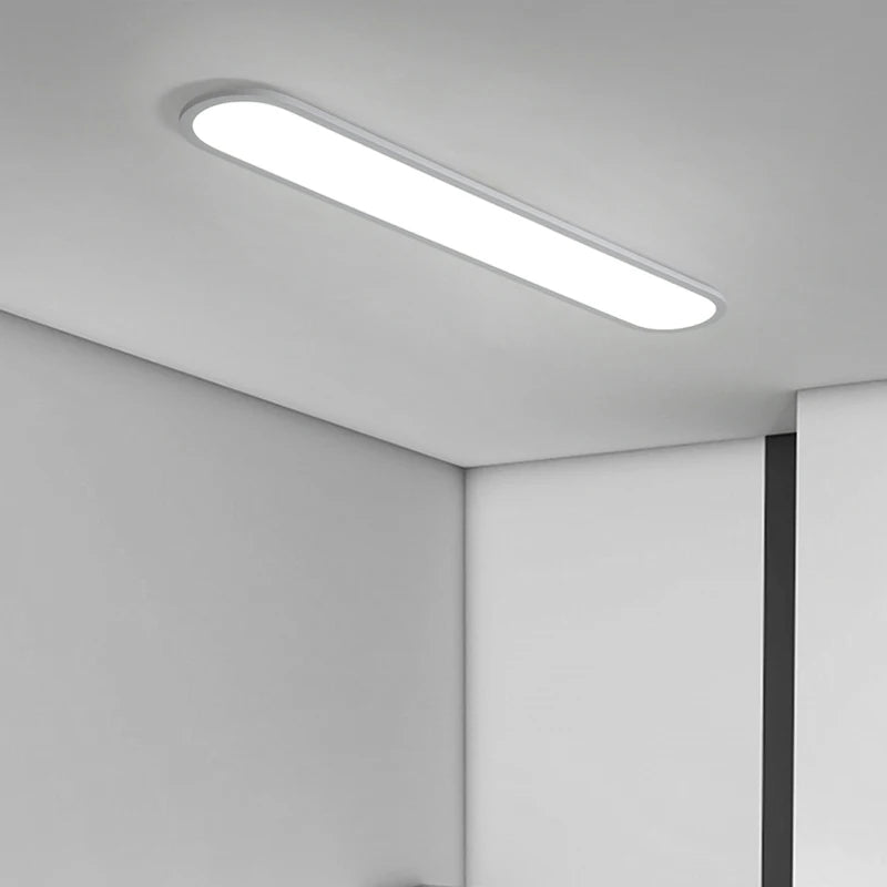 lustre moderne nordique simple led rectangulaire pour bar