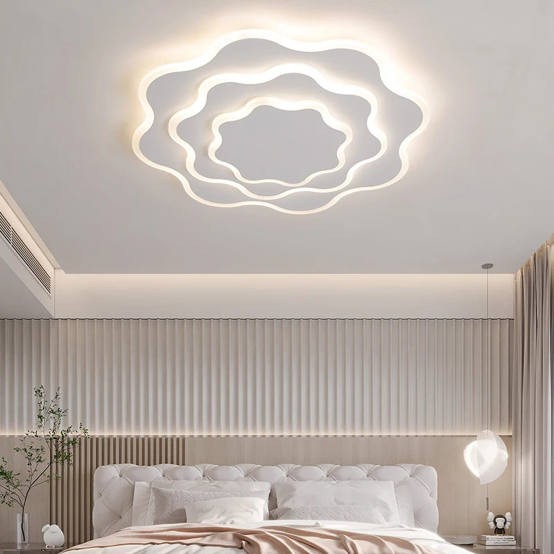 Plafonnier Fer acrylique lumières moderne LED salle à manger chambre Hall Bar lampes éclairage intérieur décor à la maison