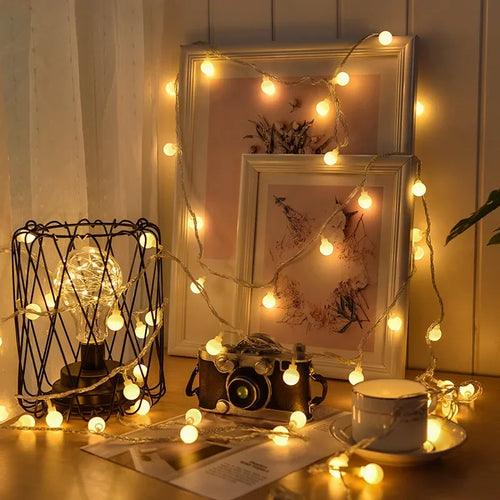 guirlande lumineuse led usb étanche pour extérieur mariage et jardin - vue 3 sur 9