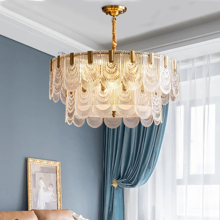 lustre en cristal élégant pour décoration intérieure raffinée - vue 4 sur 10
