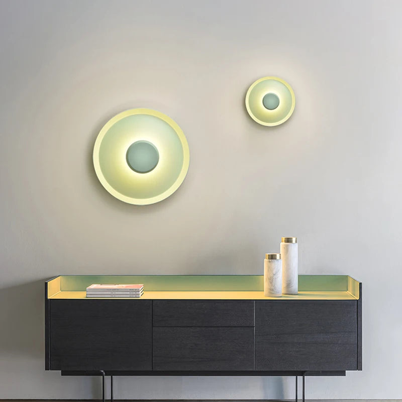 Decorate the home, decorate the room, study, LED ceiling lamp, bedside sofa, living room, background wall, art hotel, front desk - vue 3 sur 10