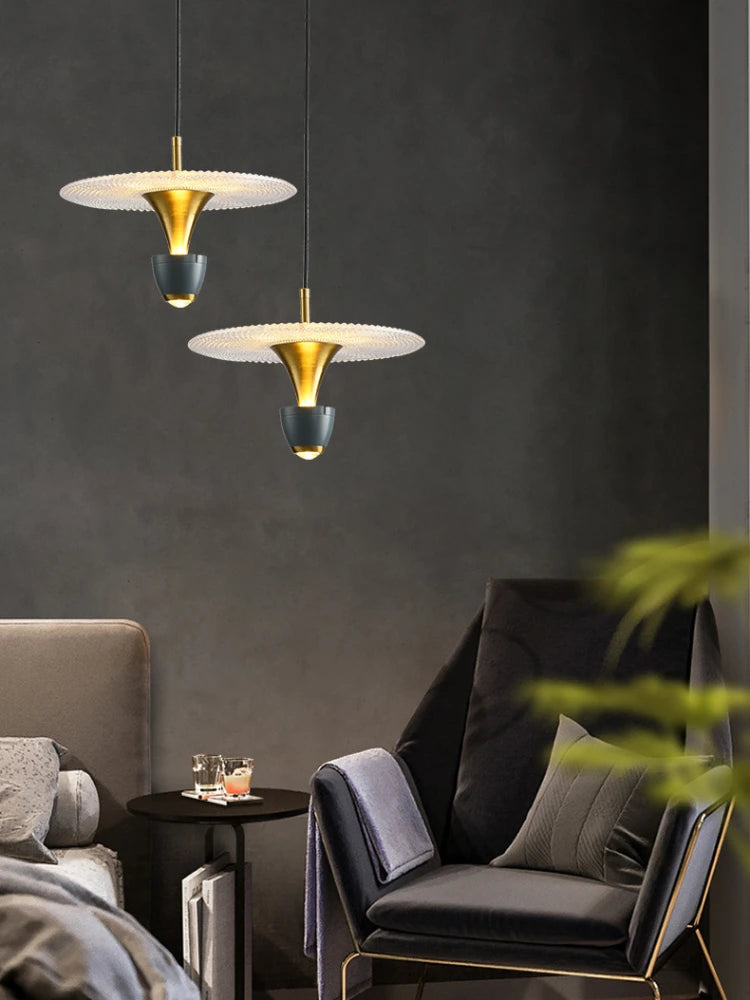 suspension en acrylique moderne pour décoration créative intérieur
