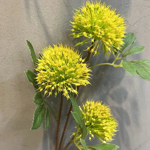 lot de 6 boules d'oignons artificiels pour décoration de jardin - vue 9 sur 10