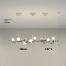 suspension artistique à led à intensité variable pour décoration intérieure
