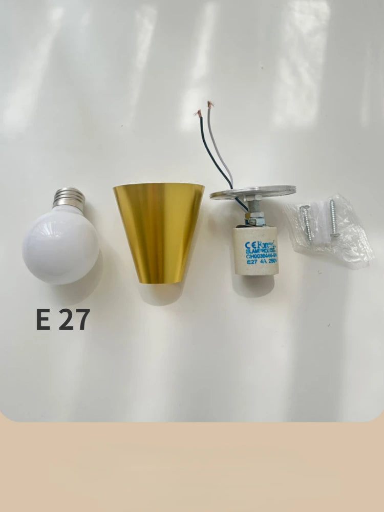 plafonnier moderne minimaliste design créatif avec petites appliques murales - vue 5 sur 8