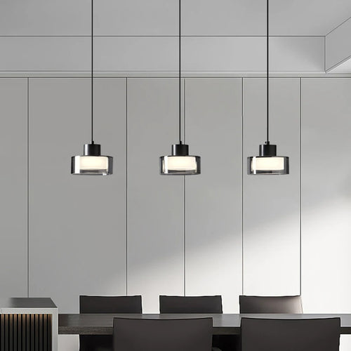 lustre minimaliste design nordique moderne en verre de cuivre nouveauté 2023