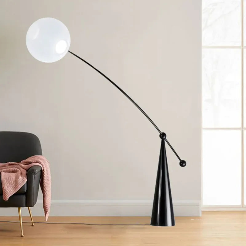 lampadaire nordique à distance design moderne pour décoration intérieure - vue 5 sur 8