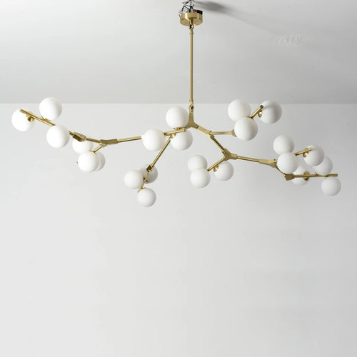 suspension en verre moléculaire style post-moderne pour intérieur élégant - vue 5 sur 11