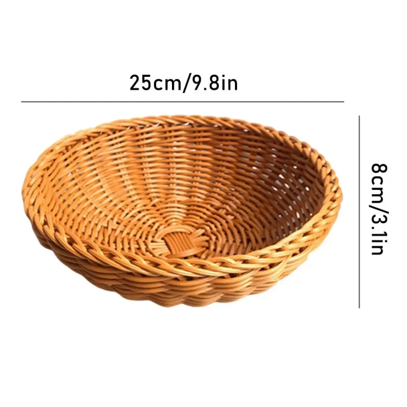 panier tissé à la main pour fruits et légumes