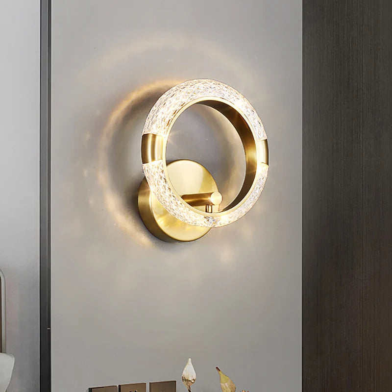 applique murale led moderne luminaire décoratif d'intérieur créatif - vue 3 sur 9