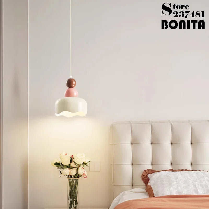 suspension florale style crème pour une ambiance chaleureuse - vue 3 sur 8