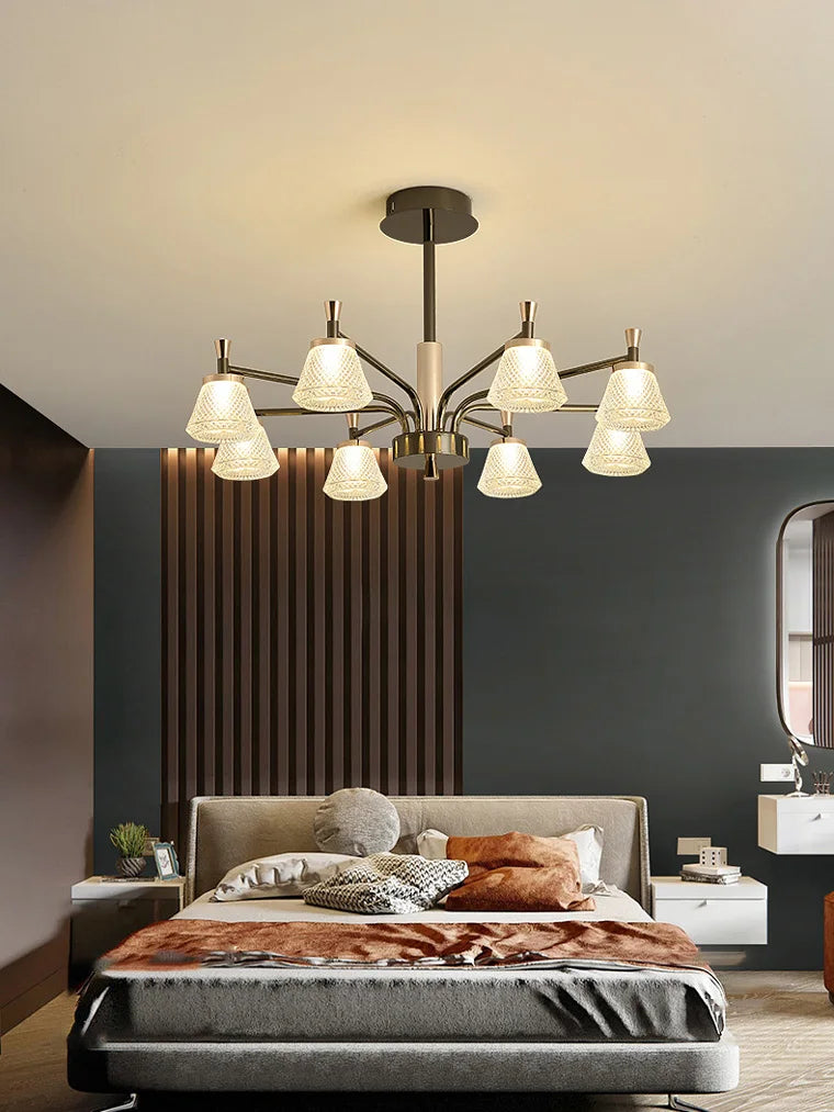 lustre suspendu moderne pour éclairage décoratif intérieur - vue 3 sur 9