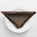 Serviette de table satin lot de 10 reception