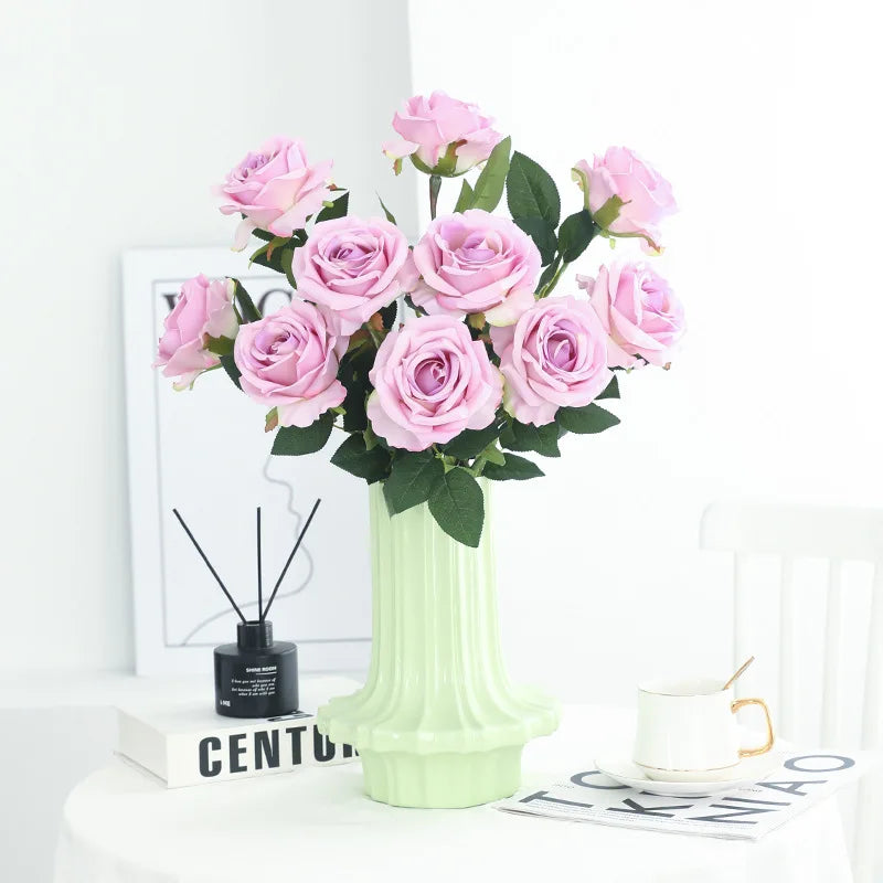 fleurs artificielles décoratives pour une ambiance agréable - vue 3 sur 17