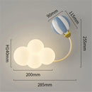 applique murale led avion pour enfants décorative et ludique