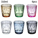 Verres à vin incassables acrylique réutilisables buffet fêtes