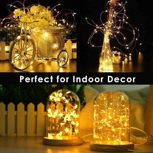 guirlande lumineuse led étanche avec télécommande pour fêtes et décorations - vue 10 sur 13