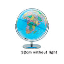 globe terrestre lumineux avec base rotative pour la rentrée scolaire