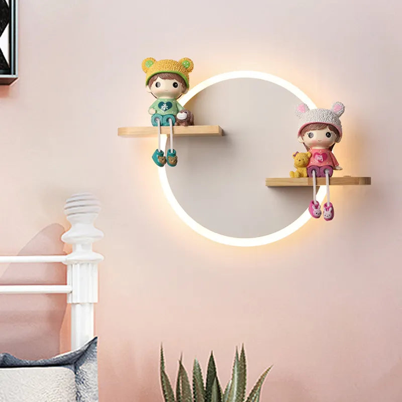 Applique murale de chambre d'enfant de dessin animé nordique - vue 6 sur 10