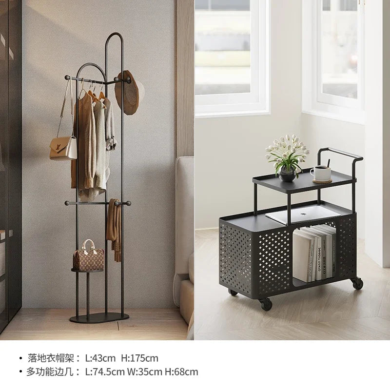 etagère industrielle pour vêtements chapeaux et chaussures peu encombrante - vue 24 sur 27