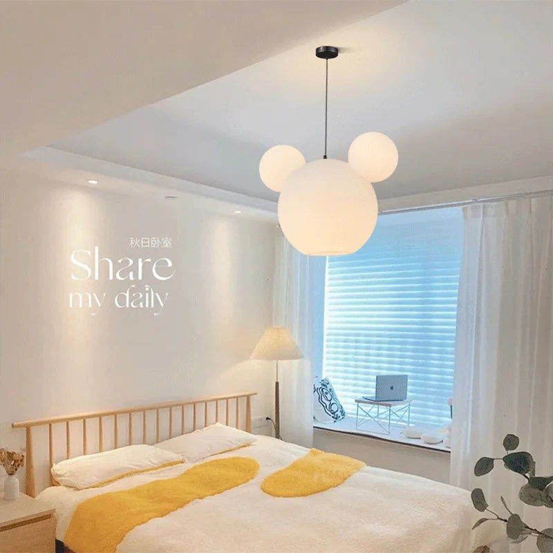 lampe nordique de luxe minimaliste mickey pour enfants