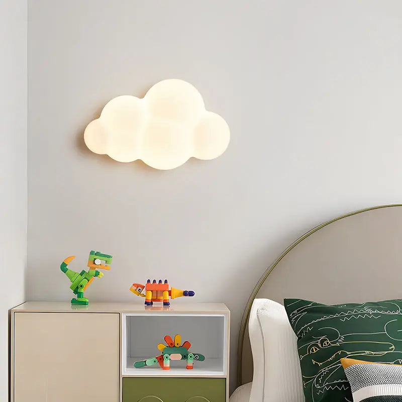 applique murale nuage et étoile pour chambre enfant
