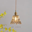 suspension en verre appliques chevet lumière suspendue